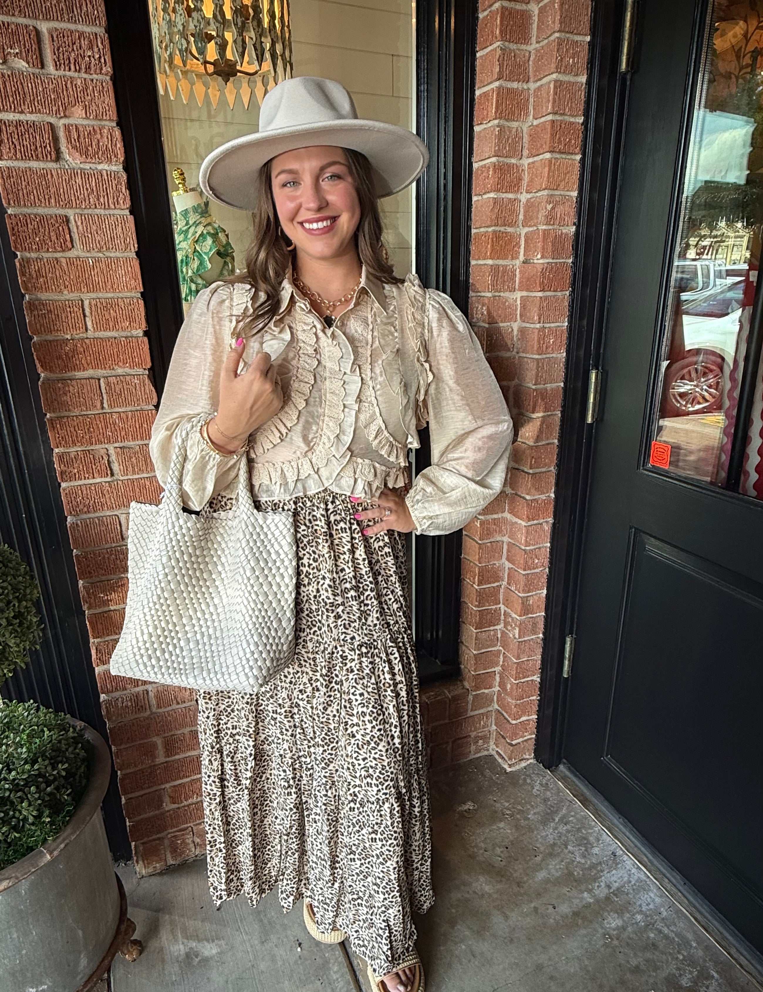 Martzie Cheetah Maxi Skirt