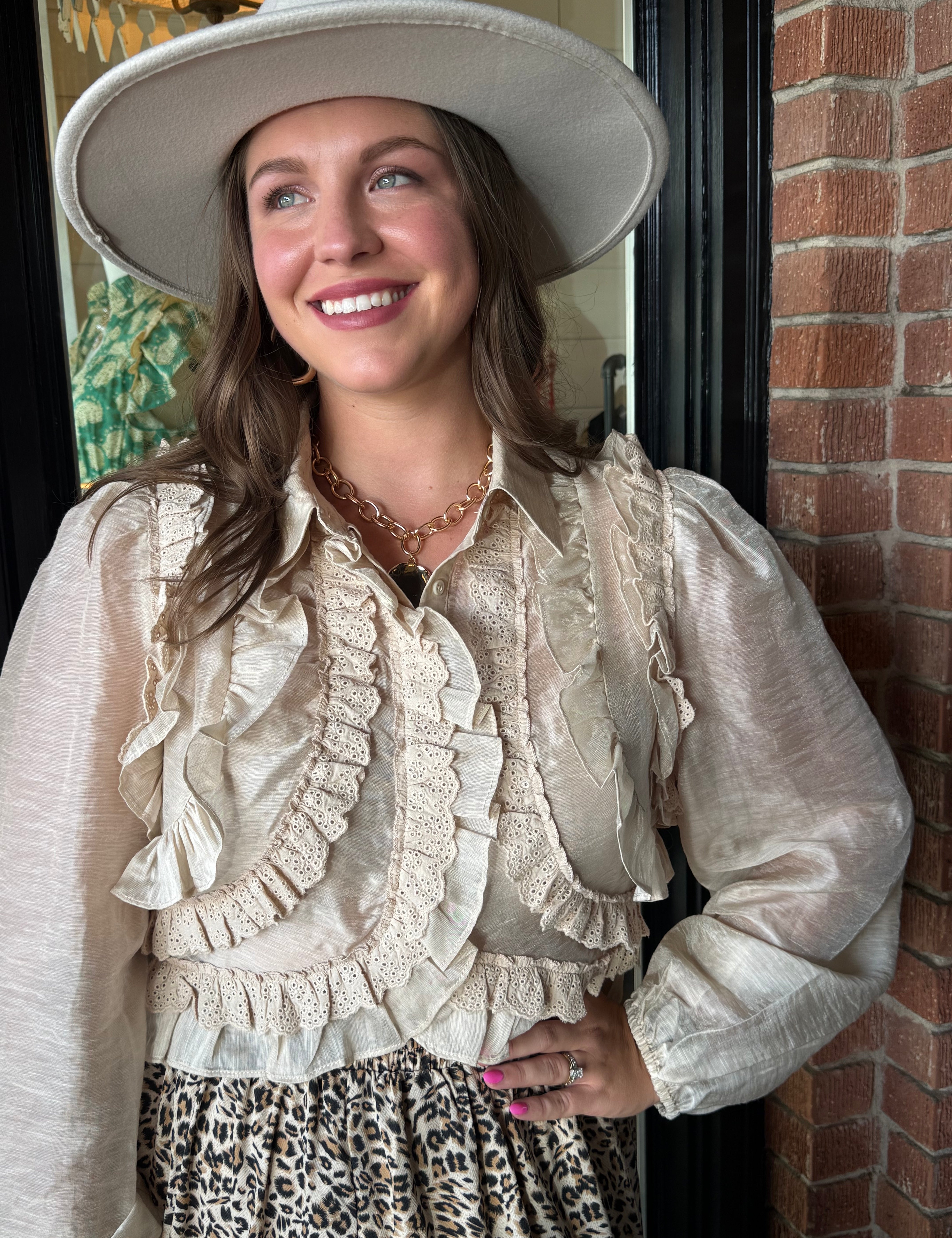 Luna Lace Top