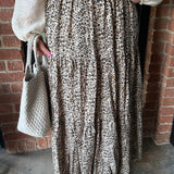 Martzie Cheetah Maxi Skirt