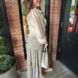 Martzie Cheetah Maxi Skirt