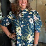 Georgia Floral Top