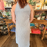 Rowan Sleeveless Denim Maxi Dress