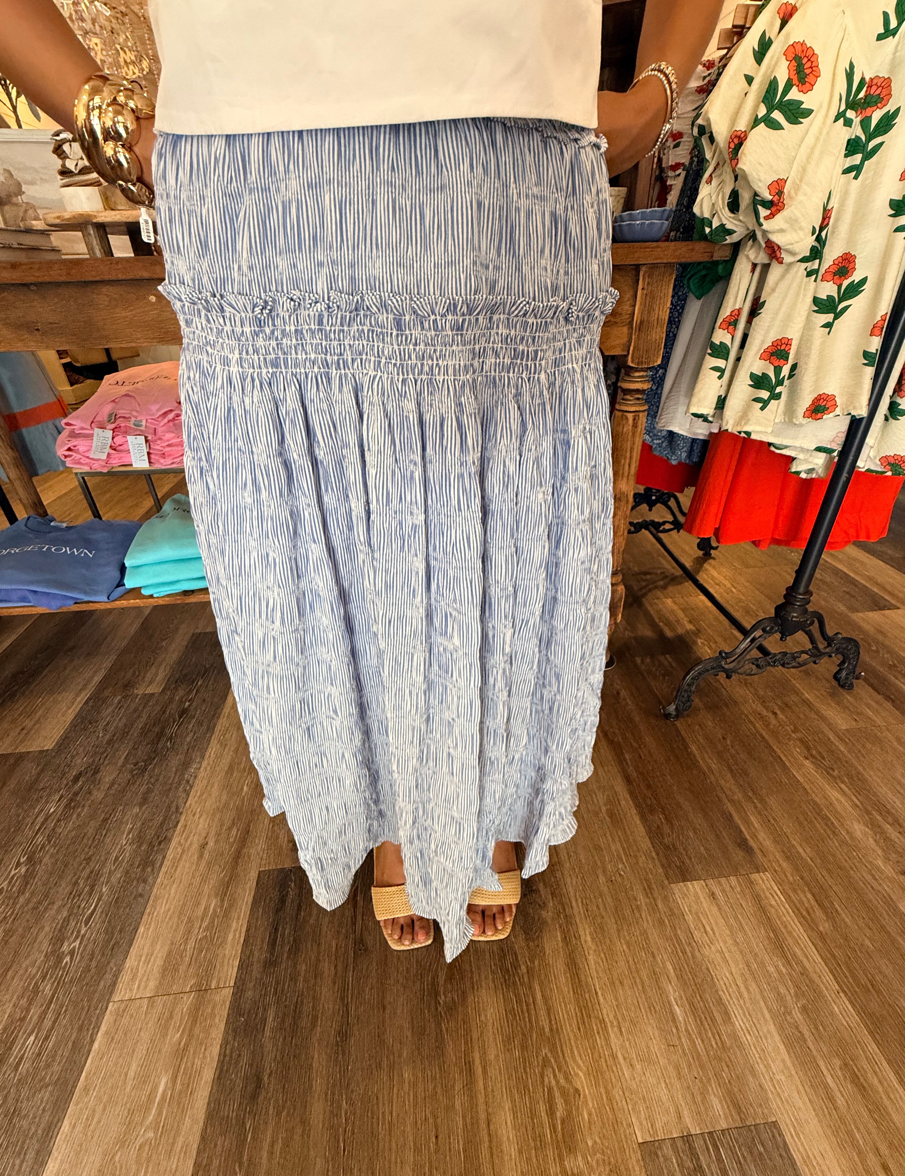 Tammi Striped Skirt