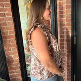 Callie Leopard Top