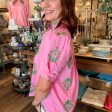 Lorraine Embroidered Top