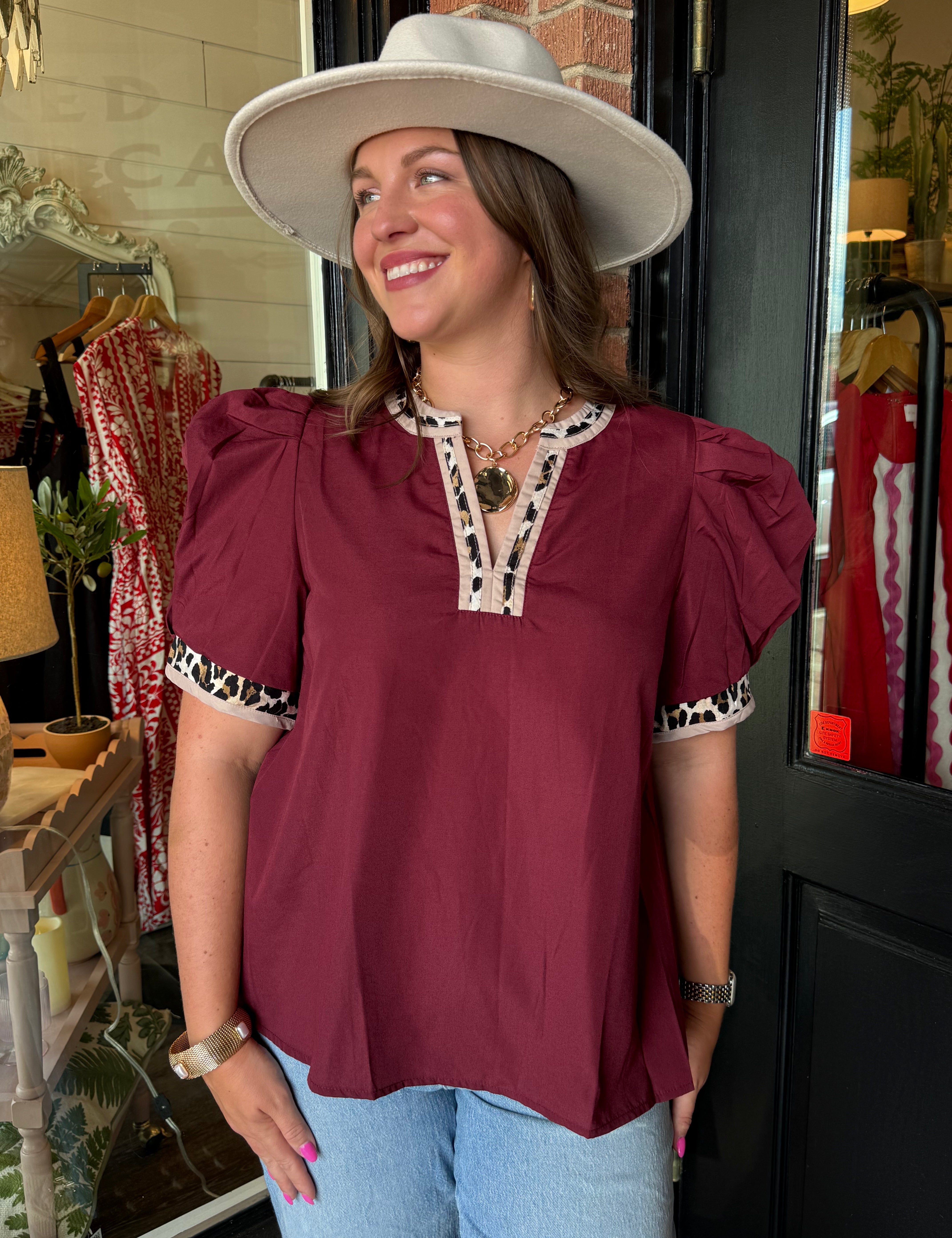Bella Merlot Top