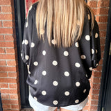 Sylvia Polka Dot Top