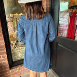 Jessie Denim Shirt Dress