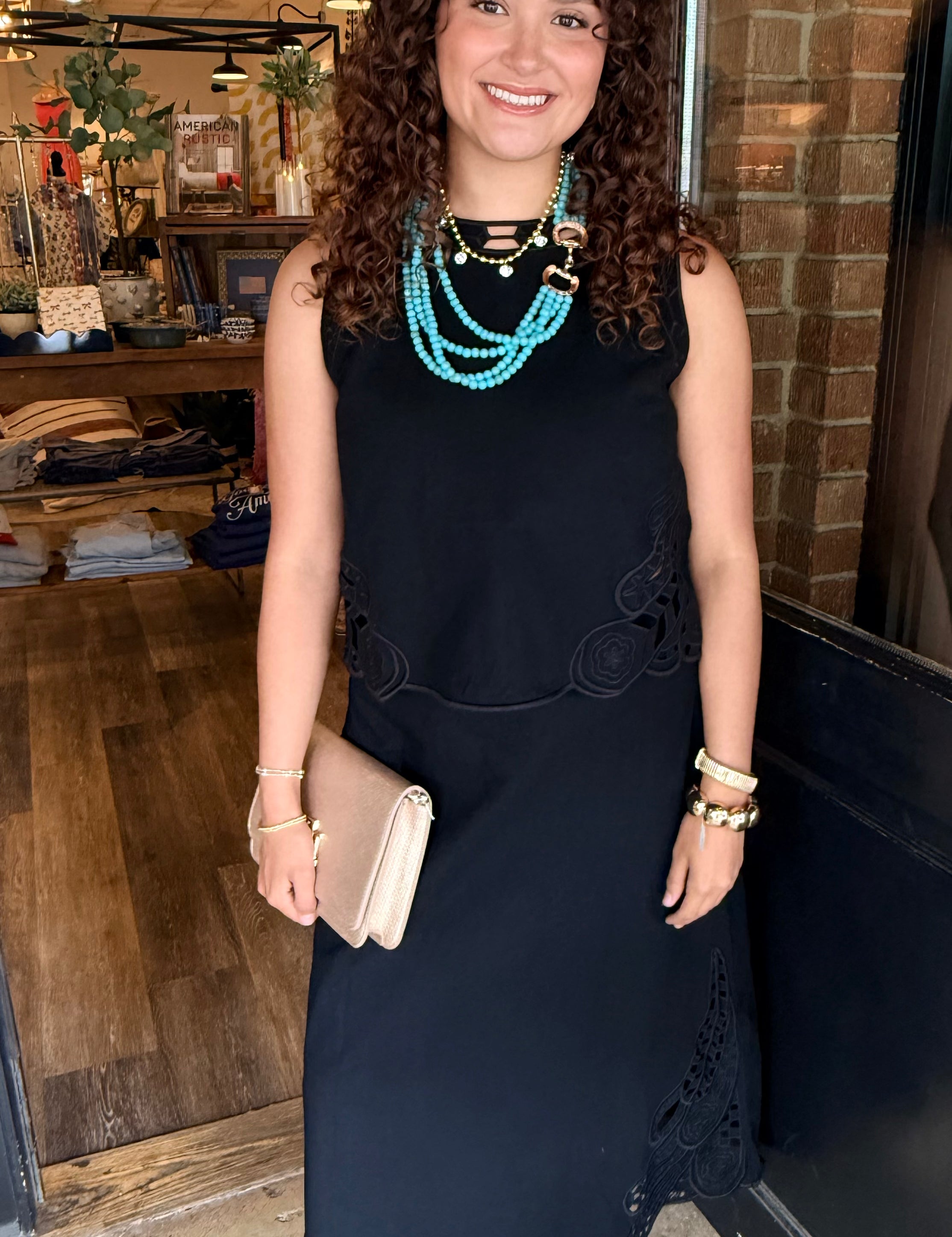 Maggie Tank + Midi Skirt Set