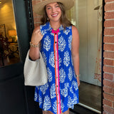 Millie White  Coral Dress