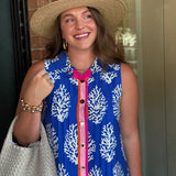 Millie White  Coral Dress