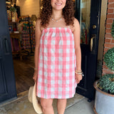 Reese Plaid Cami Mini Dress