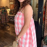 Reese Plaid Cami Mini Dress
