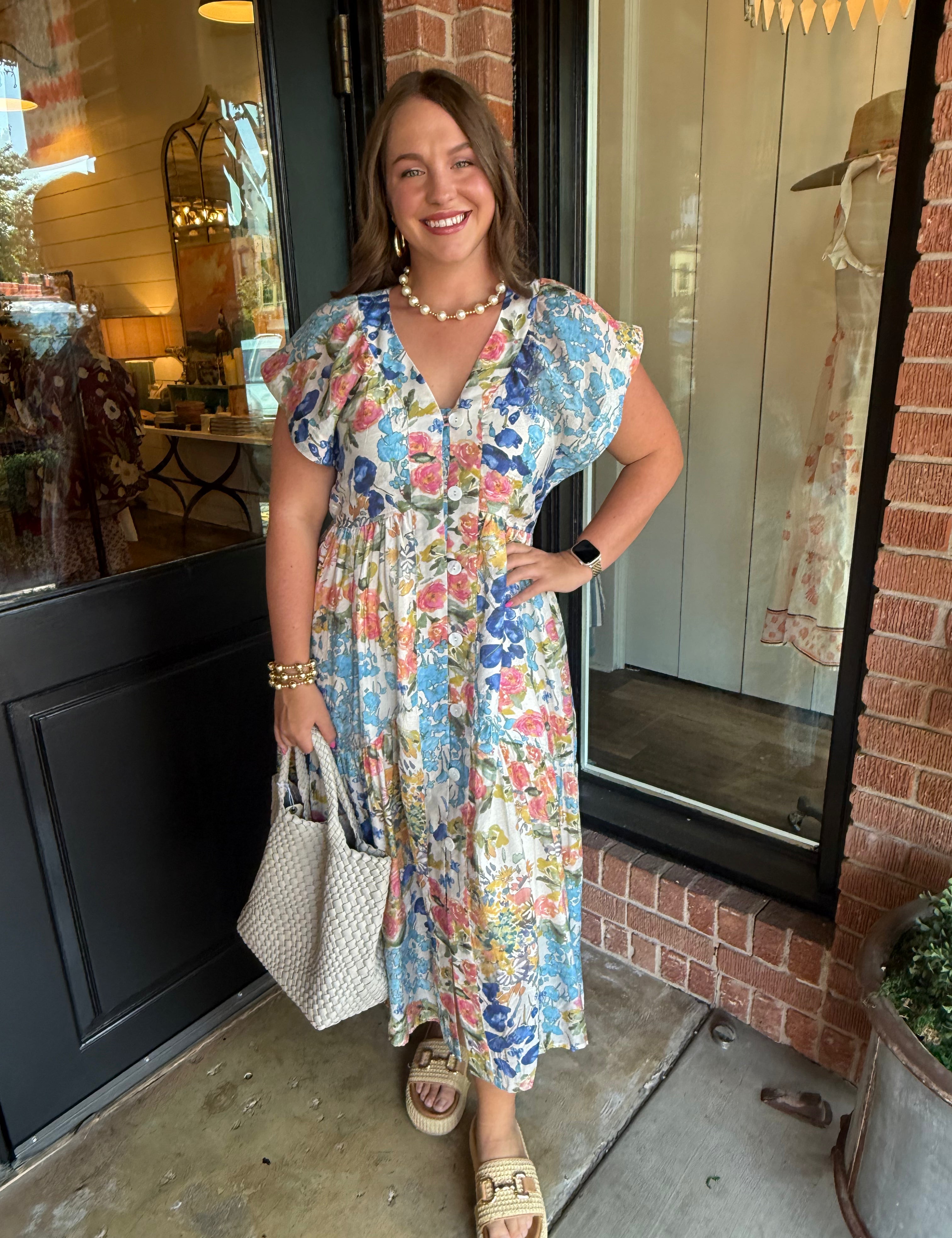 Kesha Floral Maxi Dress