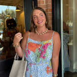 Francine Floral Animal Print Dress