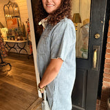 Julia Denim Shirt Dress