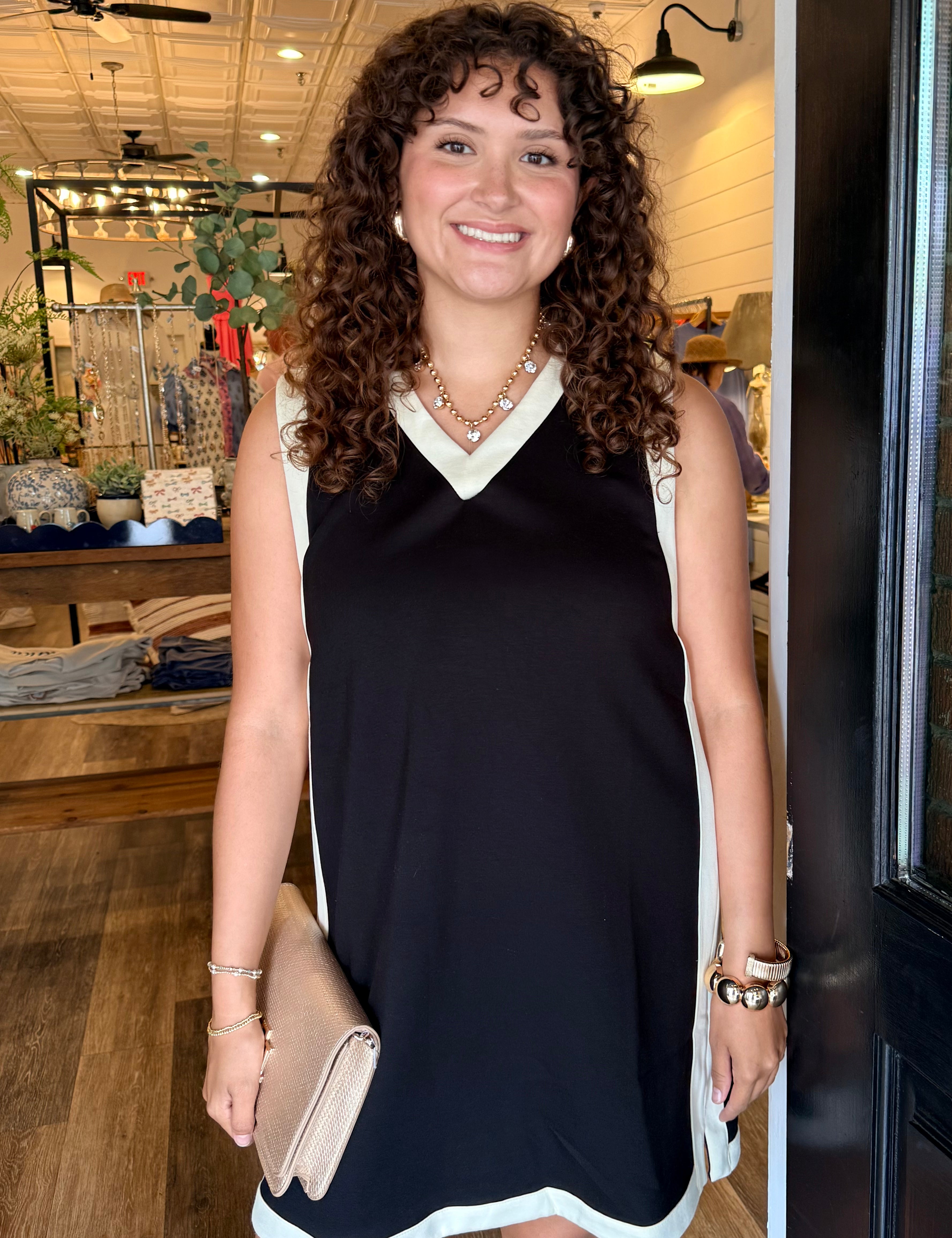 Josie Sleeveless Shift Dress