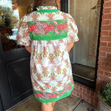 Stevie Pink Floral  Dress