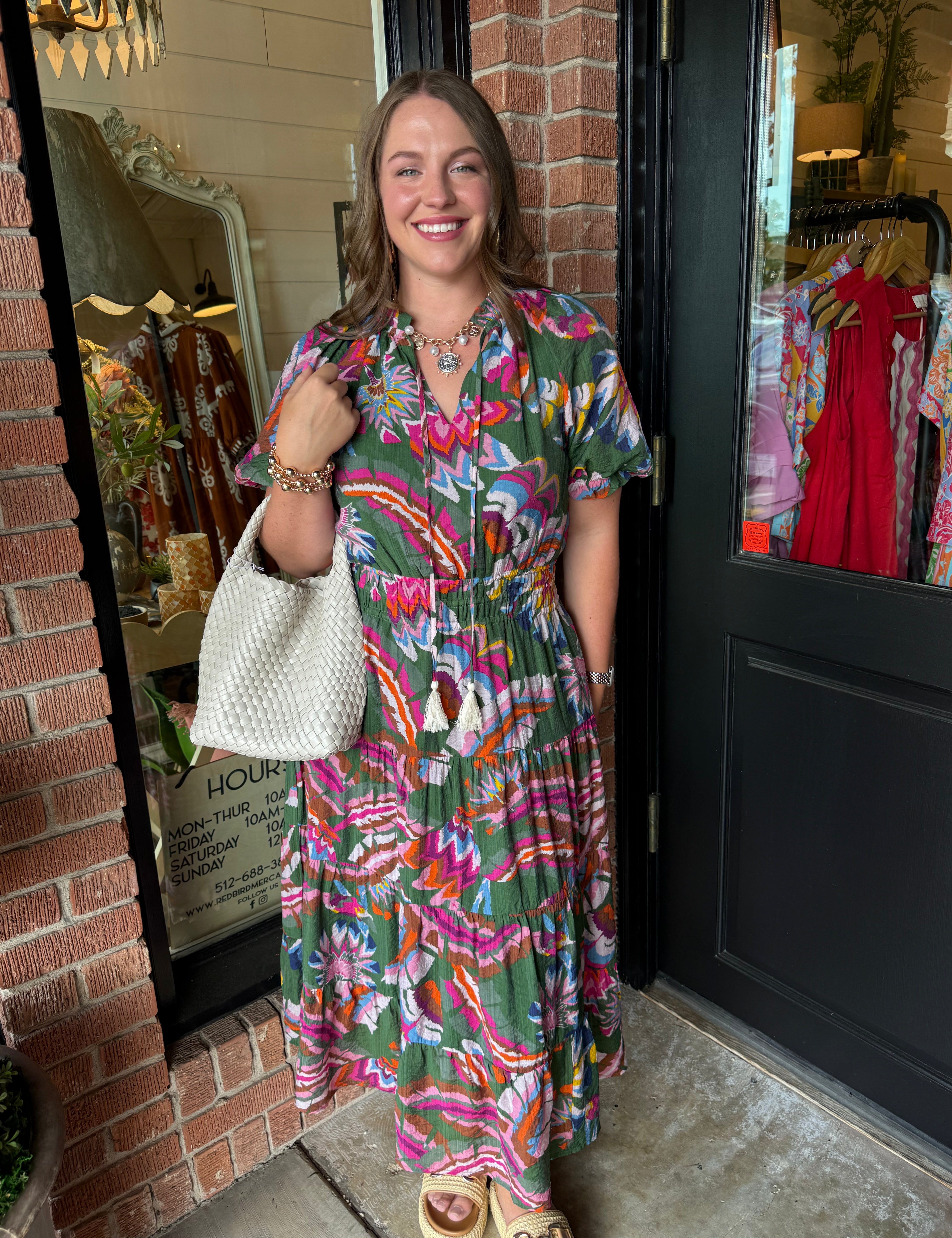 Lois Tiered  Maxi Dress