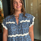 Sammy Wave Trim Dress