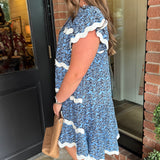 Sammy Wave Trim Dress