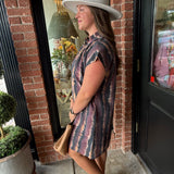 Marlena Tie Dye Button Dress