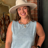 Dahlia Denim Dress