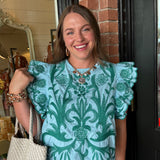 Sheila Embroidered Top