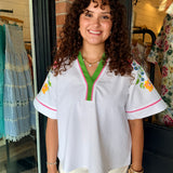 Tami Floral Sleeve Top