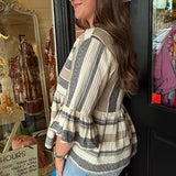 Claire Striped Top