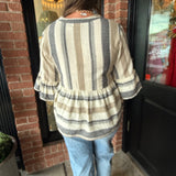 Claire Striped Top