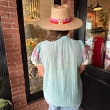 Francis Floral Embroidered Top