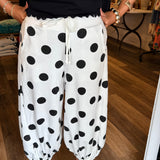 Missy Polka Dot Relaxed Pants