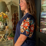 Angelica Embroidered Top