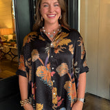 Farris Flower Print Top