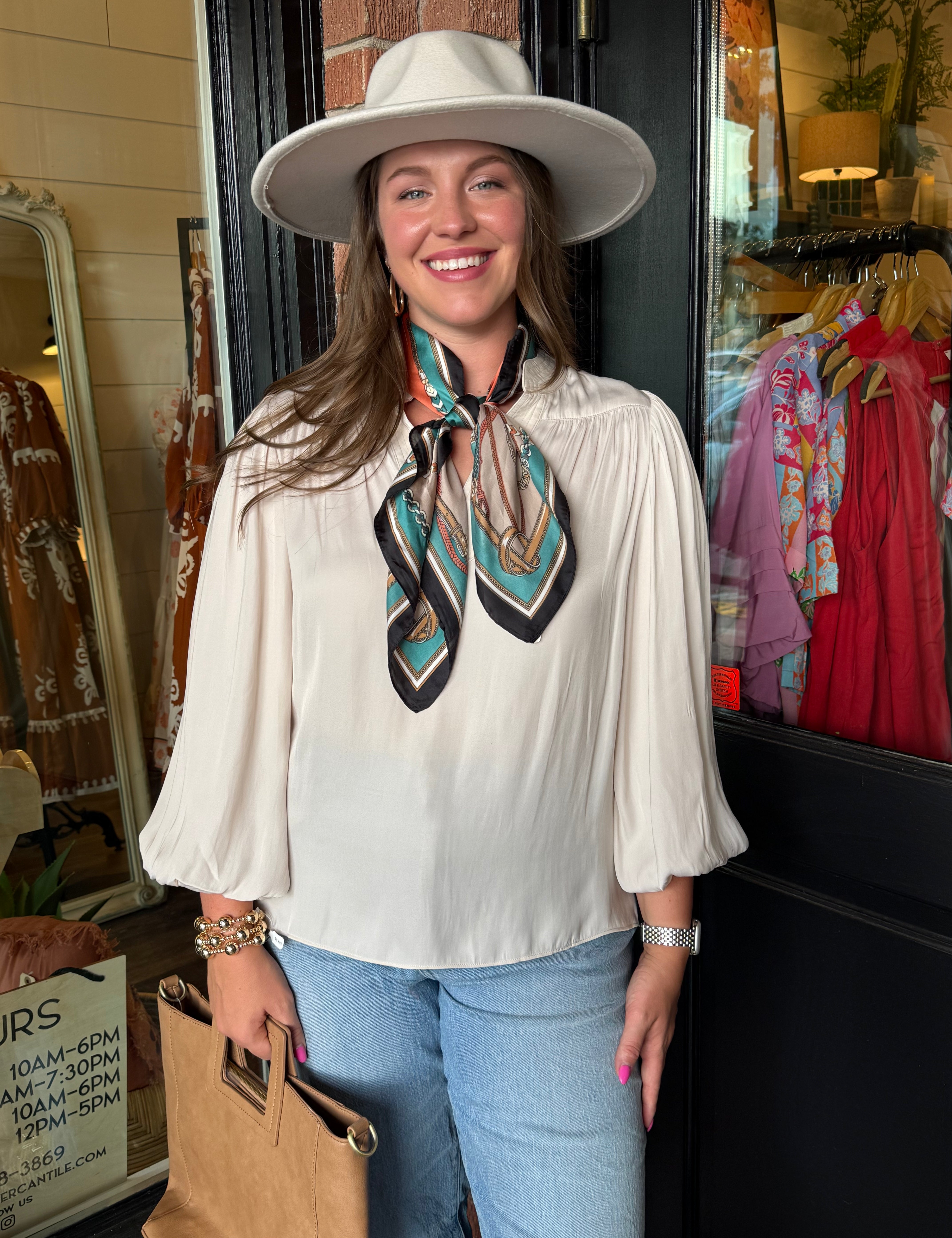 Tamera Puff Sleeve Blouse