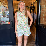 Becky Floral Romper