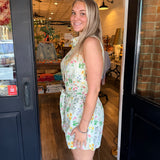 Becky Floral Romper