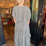 Rachel Gingham Midi Skirt + Top Set