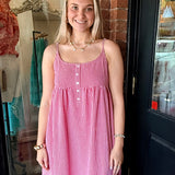 Astrid Gingham Midi Dress