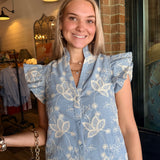 Nicky Gingham Midi Dress