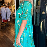 Maddi Floral Print Midi Dress