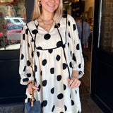 Liza Polka Dot Mini Dress