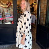 Liza Polka Dot Mini Dress