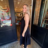 Sheila Tiered Midi Dress