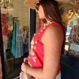 Nora Scalloped Top