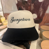 Georgetown Embroidered Hat