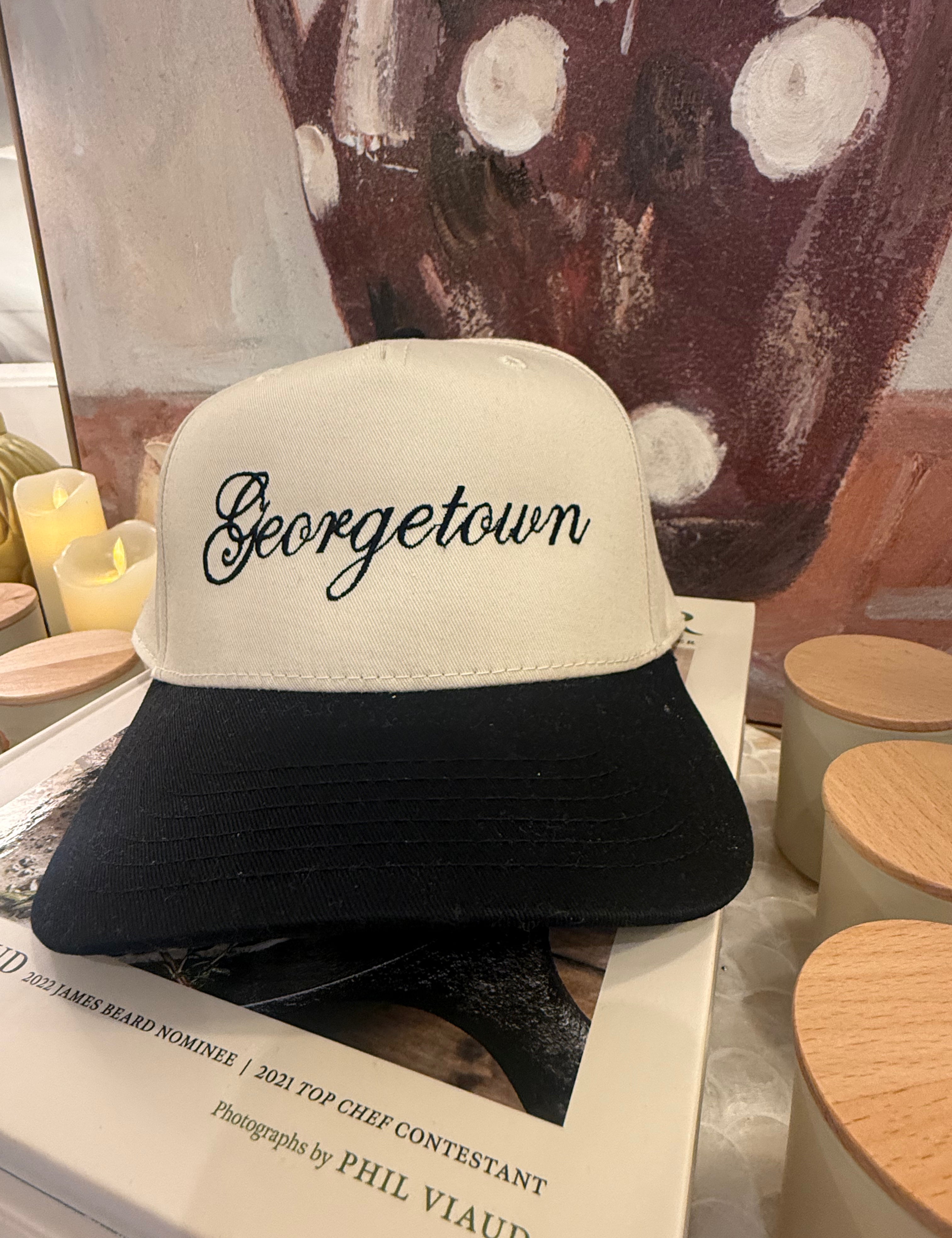 Georgetown Embroidered Hat
