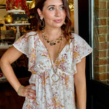 Sara Floral Midi Dress
