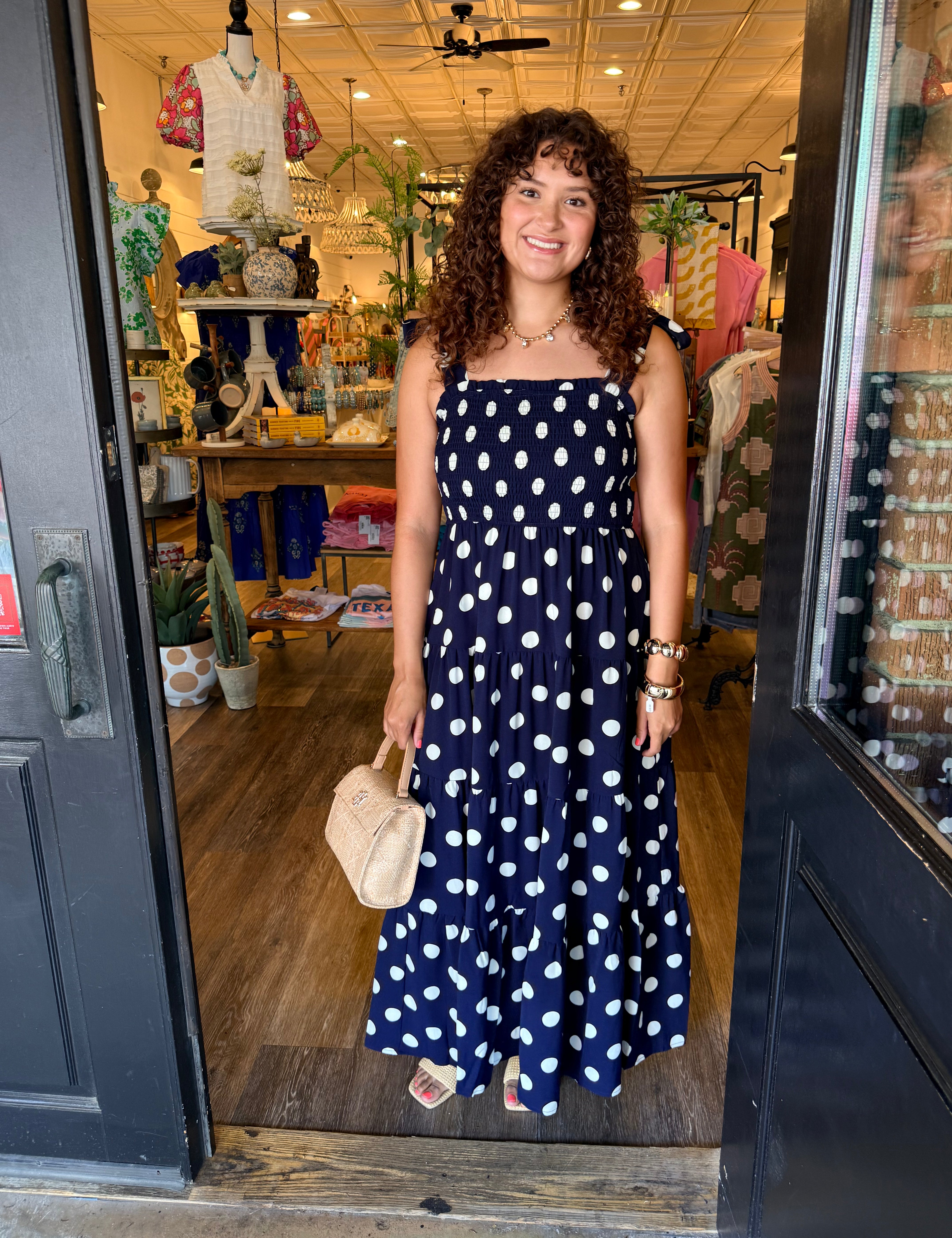 Scout Polka Dot Midi Dress